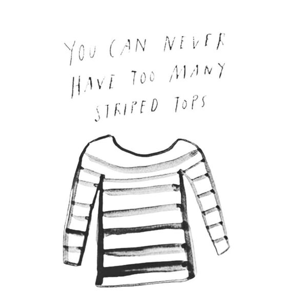 Talbots Striped Crew Neck Long Sleeve Top - Picture 2 of 10